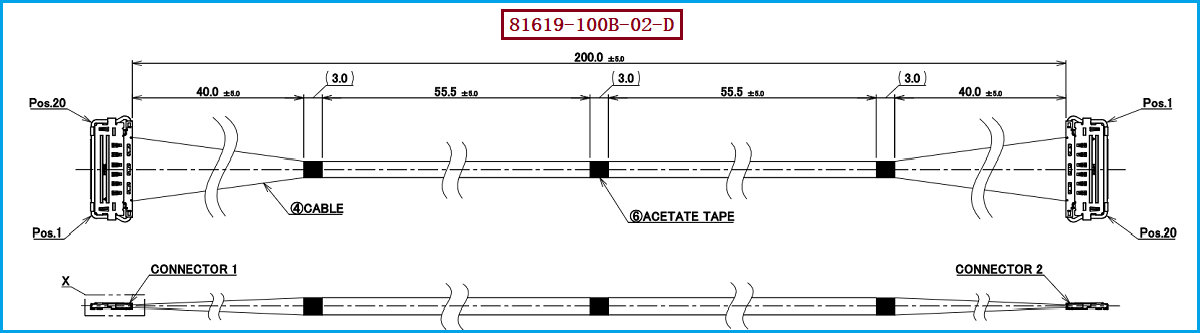 1786085988579815.jpg I-PEX 81619-100B-02-D极细同轴线束.jpg