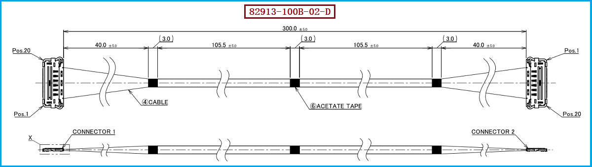 1786086227699384.jpg I-PEX 82913-100B-02-D极细同轴线束.jpg