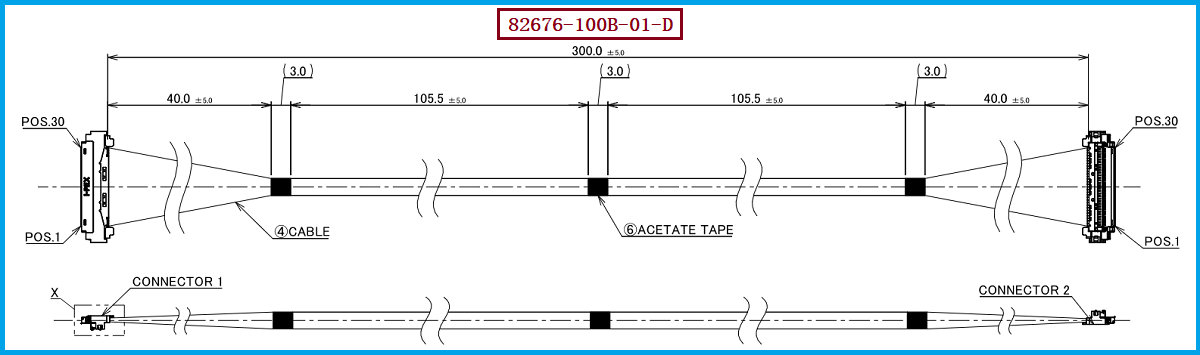 1786945379174348.jpg I-PEX 82676-100B-01-D极细同轴线束.jpg