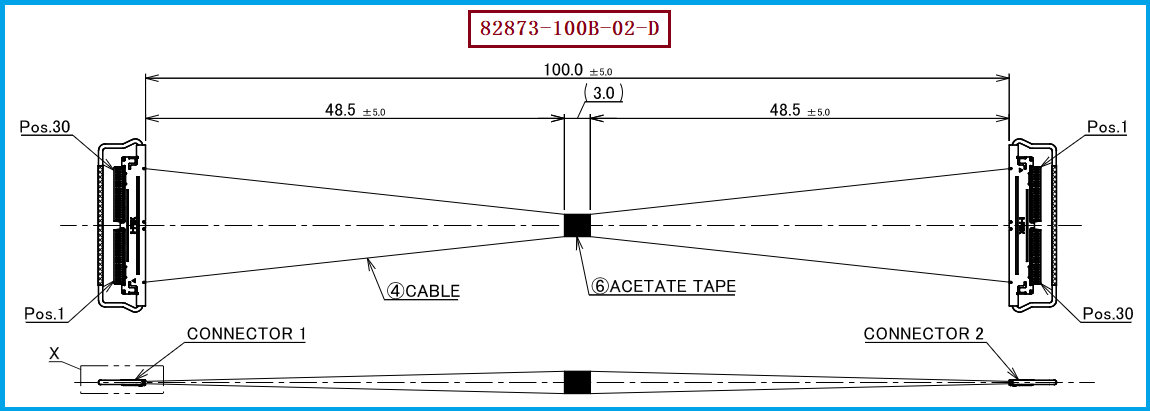 1787202755631023.jpg I-PEX 82873-100B-02-D极细同轴线束.jpg